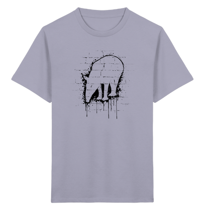 Urban Street Art Tapir Silhouette - Kids Organic Shirt