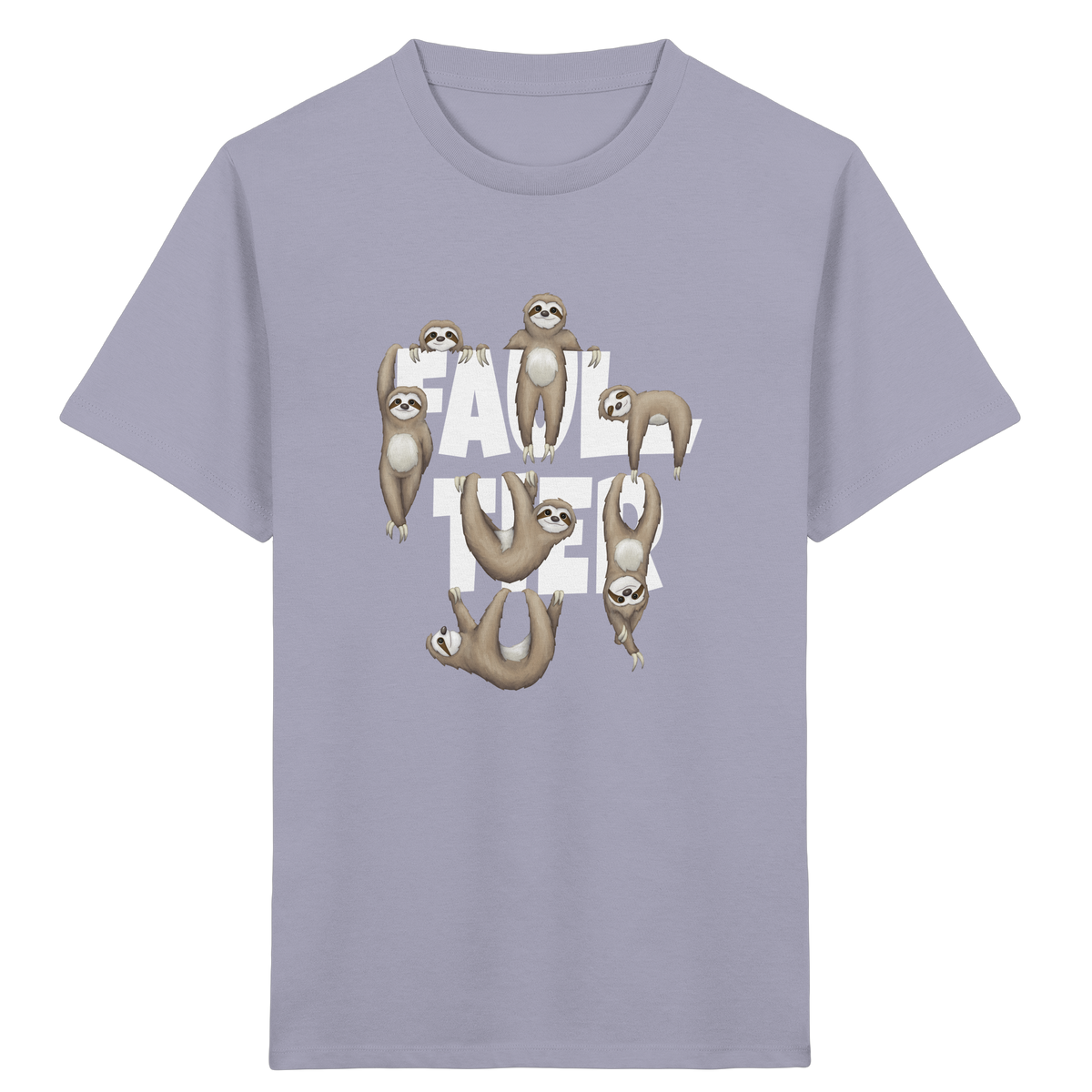 Viele gechillte Faultiere - Kids Organic Shirt