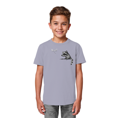 Nope! Frecher verwegener Waschbär - Kids Organic Shirt