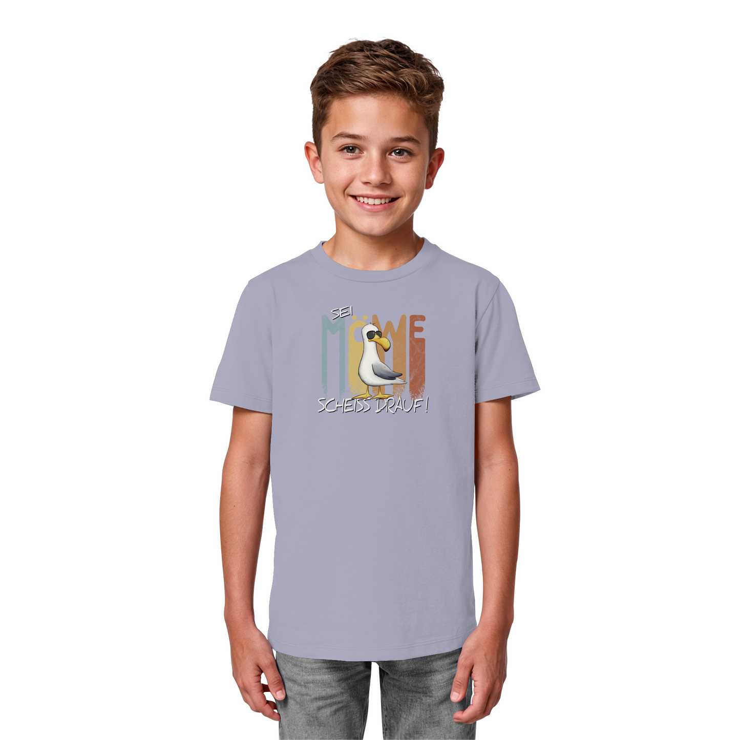 Sei Möwe Scheiß Drauf  - Kids Organic Shirt