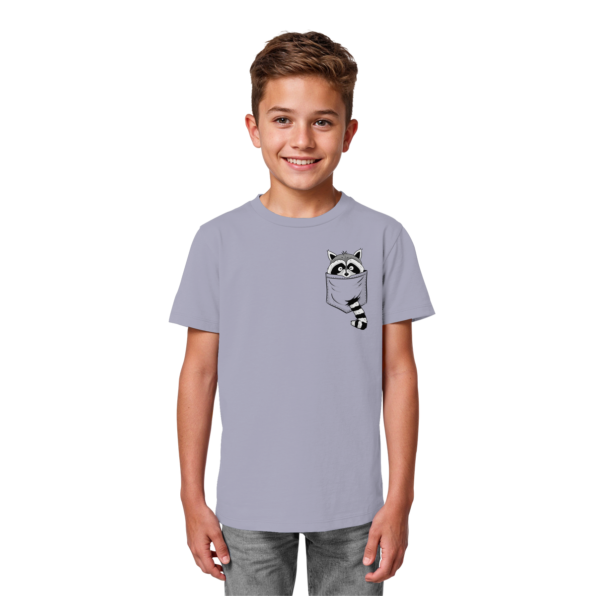 Waschbär in Deiner Tasche - Kids Organic Shirt