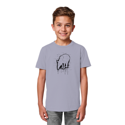 Urban Street Art Tapir Silhouette - Kids Organic Shirt