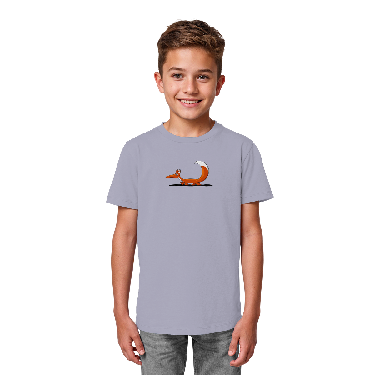 Lässiger cooler Fuchs | Mr. Fox, der Schleicher - Kids Organic Shirt