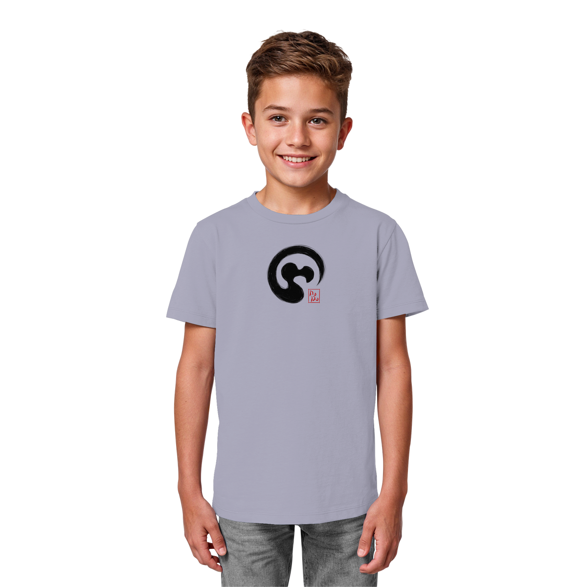 Zen Dodo im japanischen Enso Kreis - Kids Organic Shirt