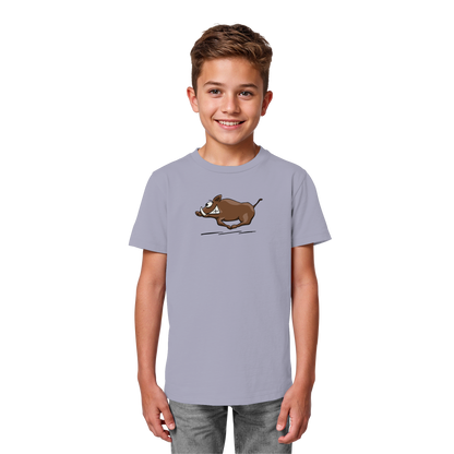 sauwildes Wildschwein | Wildsau  - Kids Organic Shirt