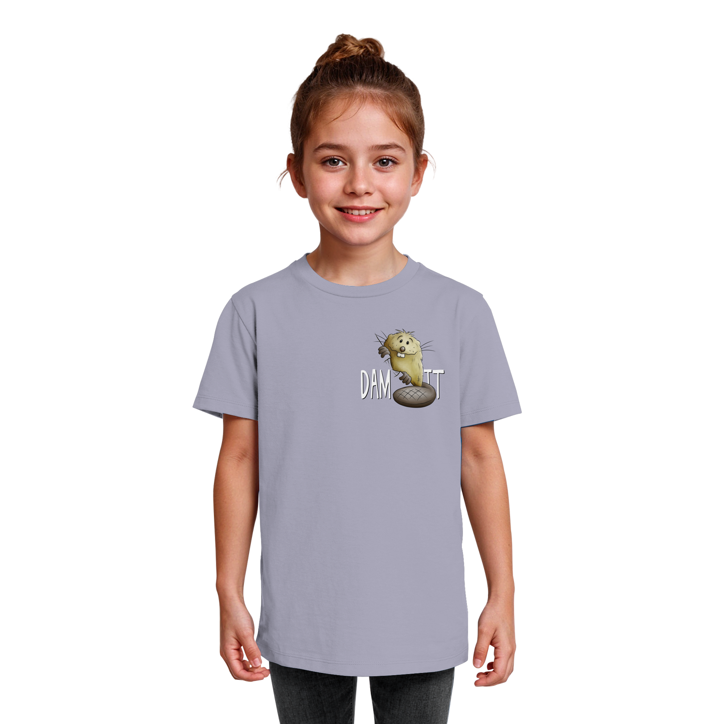 Dam It Verdammt Lustiger Biber - Kids Organic Shirt