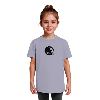 Zen Tapir im japanischen Enso Kreis - Kids Organic Shirt