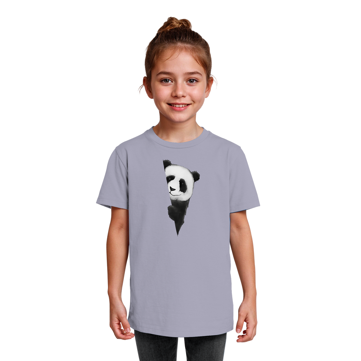 Panda Bär Illustration - Kids Organic Shirt