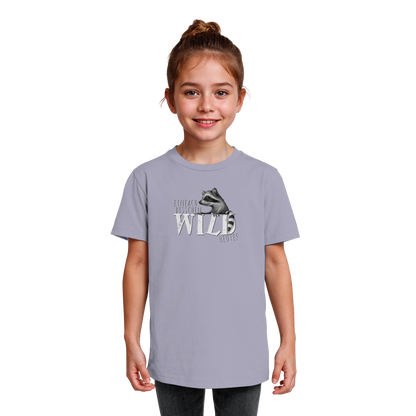 Bisschen wild heute! Waschbär - Kids Organic Shirt