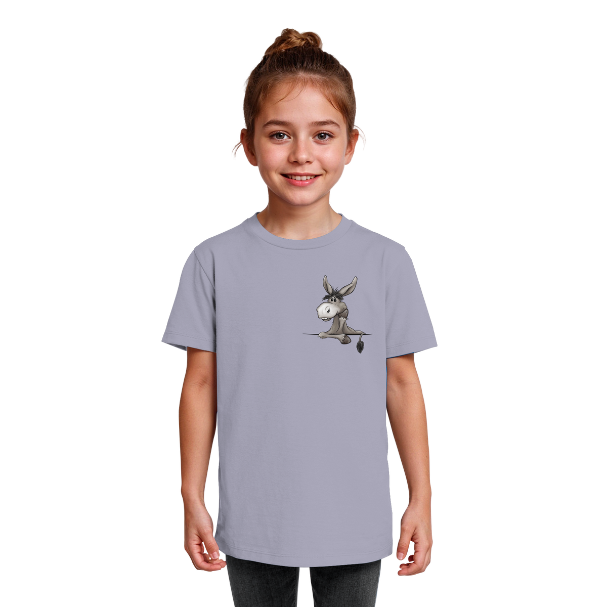 Lustiger lässiger Esel - Kids Organic Shirt