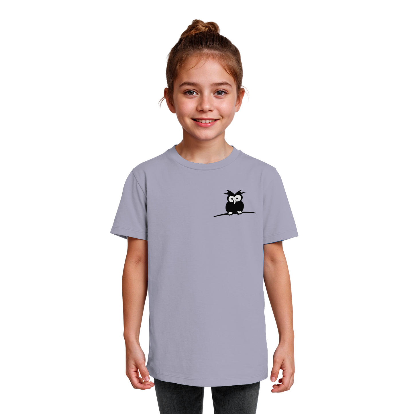 Kleine struppige Eule - Kids Organic Shirt