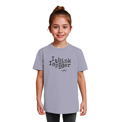 I think I spider - Spinne - Kids Organic Shirt