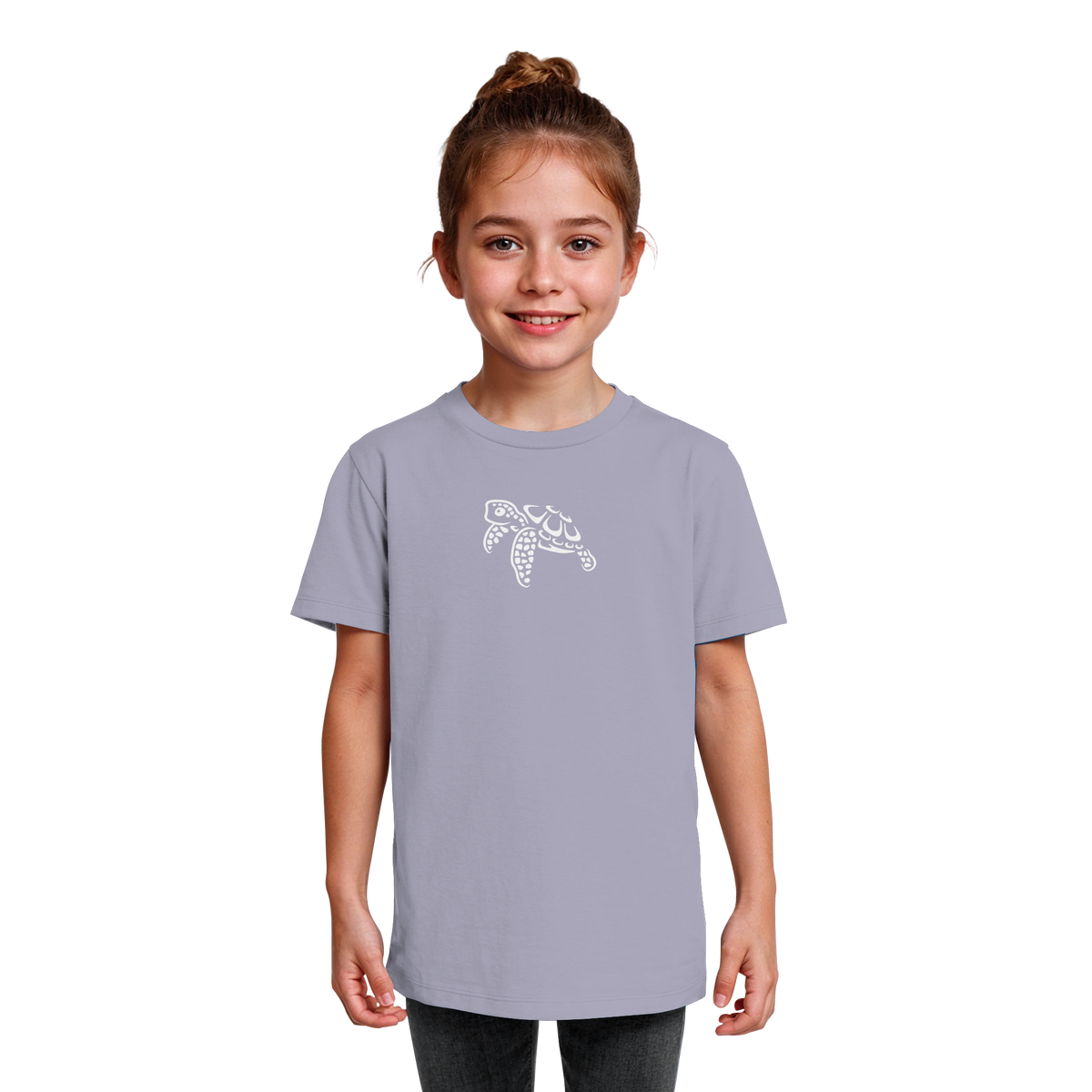 schwimmende Meeres-Schildkröte - Kids Organic Shirt