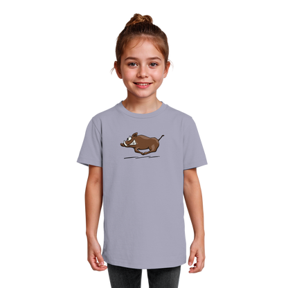 sauwildes Wildschwein | Wildsau  - Kids Organic Shirt