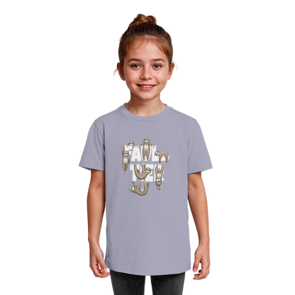 Viele gechillte Faultiere - Kids Organic Shirt