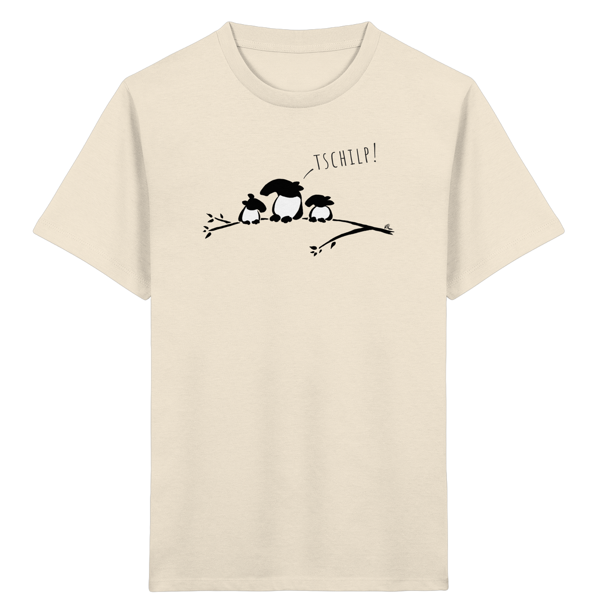 Drei kleine Tapir-Vögel - Kids Organic Shirt
