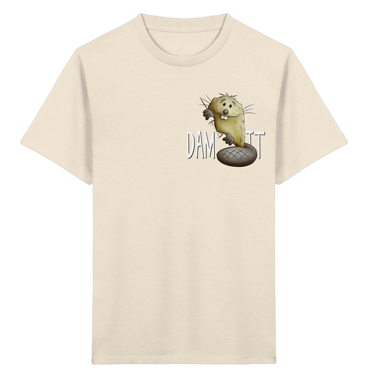 Dam It Verdammt Lustiger Biber - Kids Organic Shirt