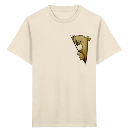 Funky Bär Illustration - Kids Organic Shirt