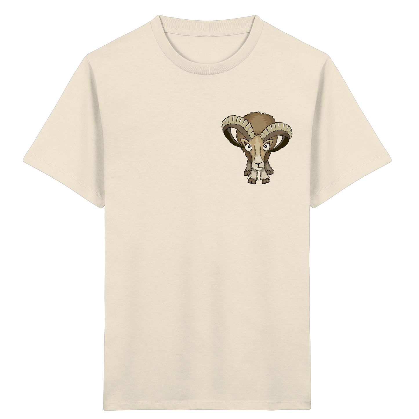 Bockiges Mufflon Widder Schafbock - Kids Organic Shirt