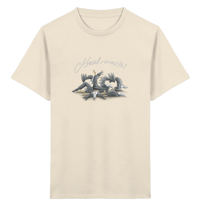 Kraah-masté! Yoga Raben Krähen - Kids Organic Shirt
