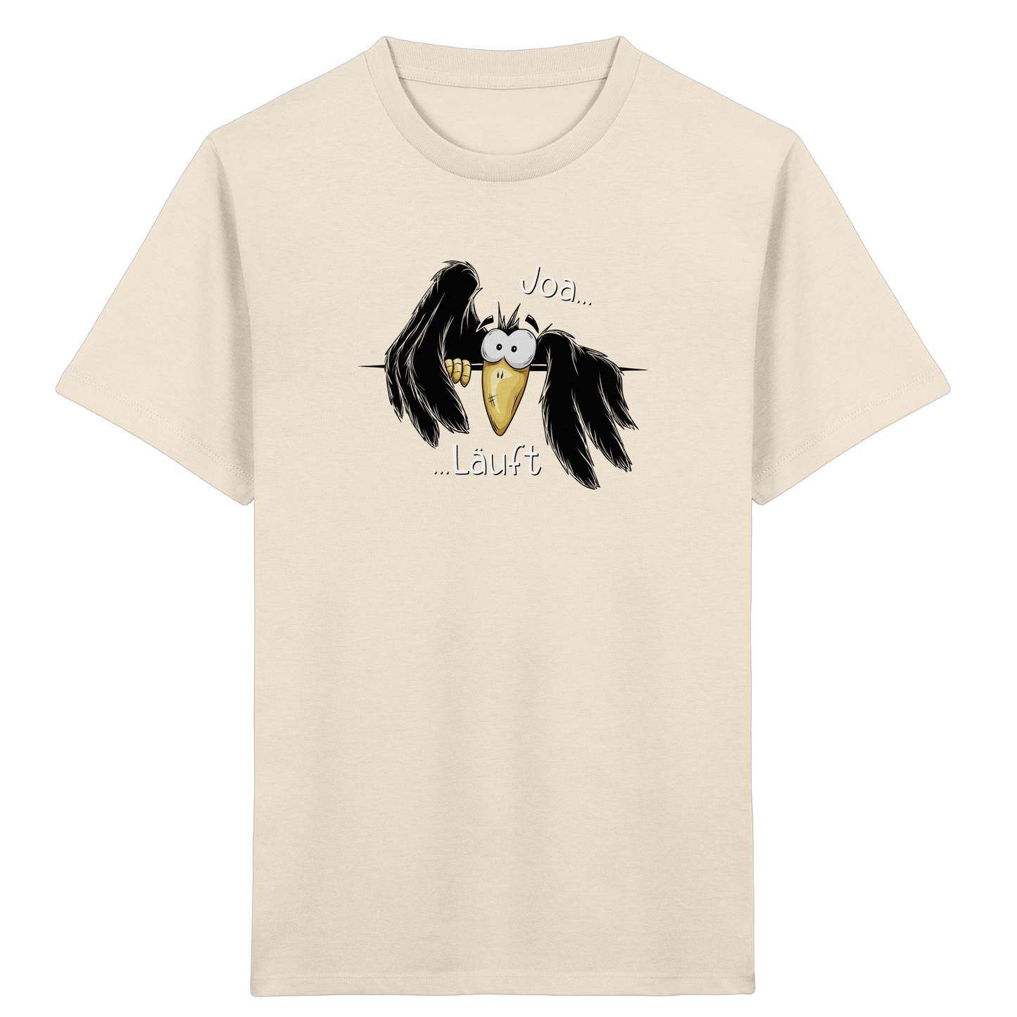 Joa Läuft Krähe gechillter Rabe - Kids Organic Shirt