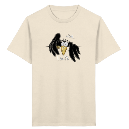 Joa Läuft Krähe gechillter Rabe - Kids Organic Shirt