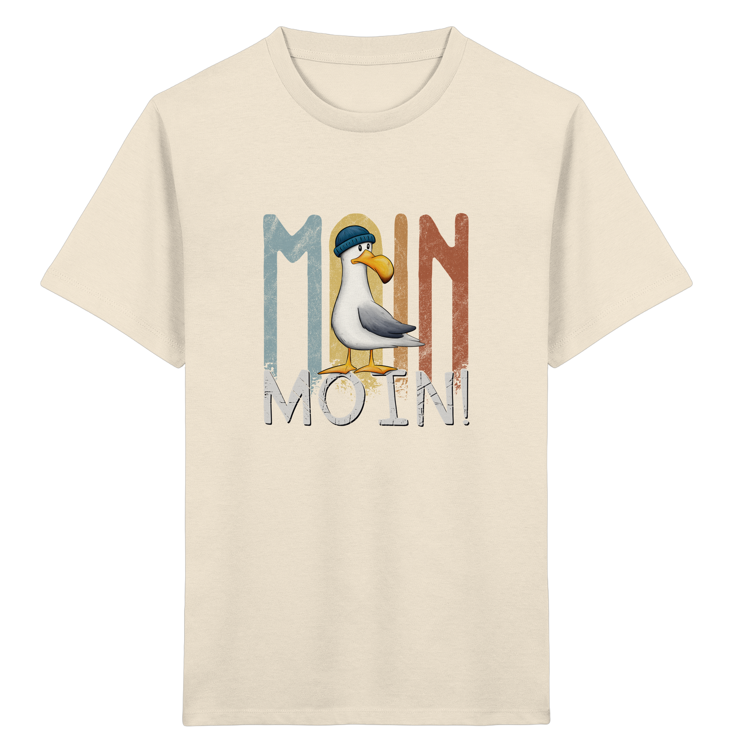 Moin Moin norddeutsche Möwe - Kids Organic Shirt