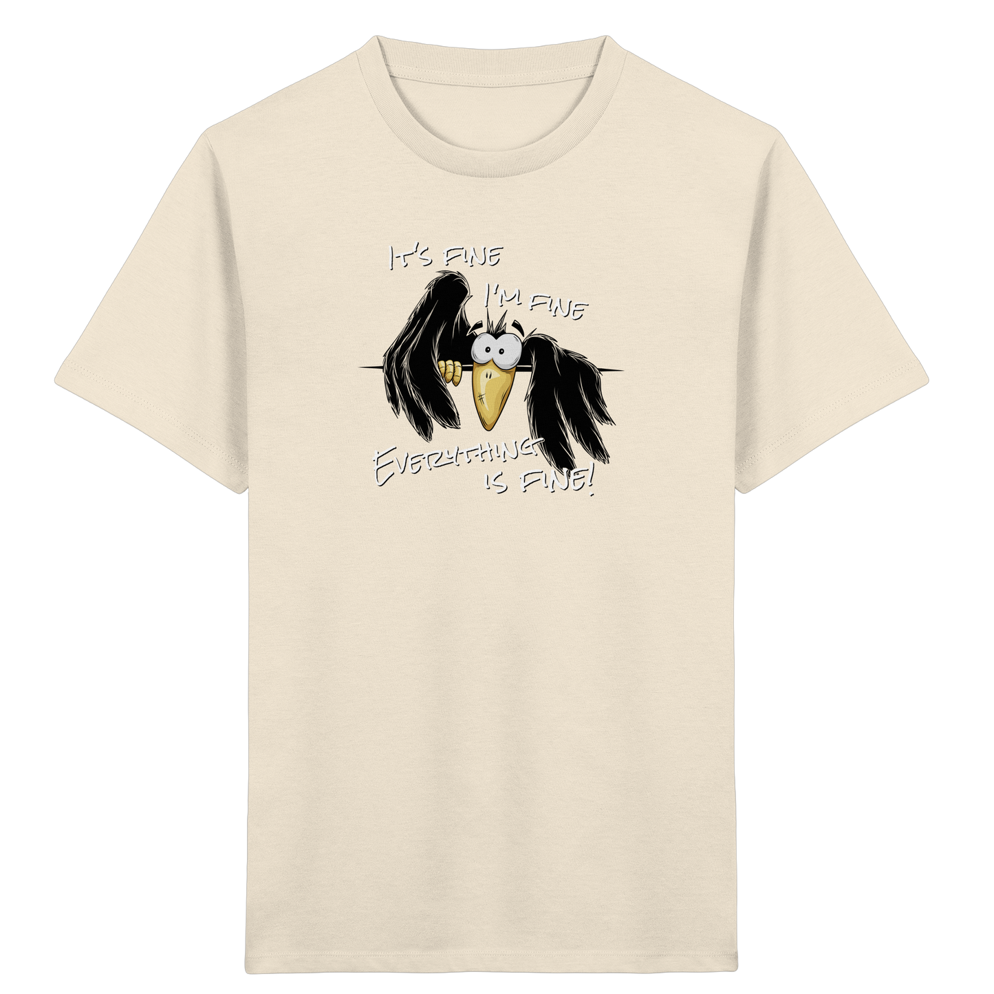 I’m Fine Rabe | Alles Gut Krähe - Kids Organic Shirt