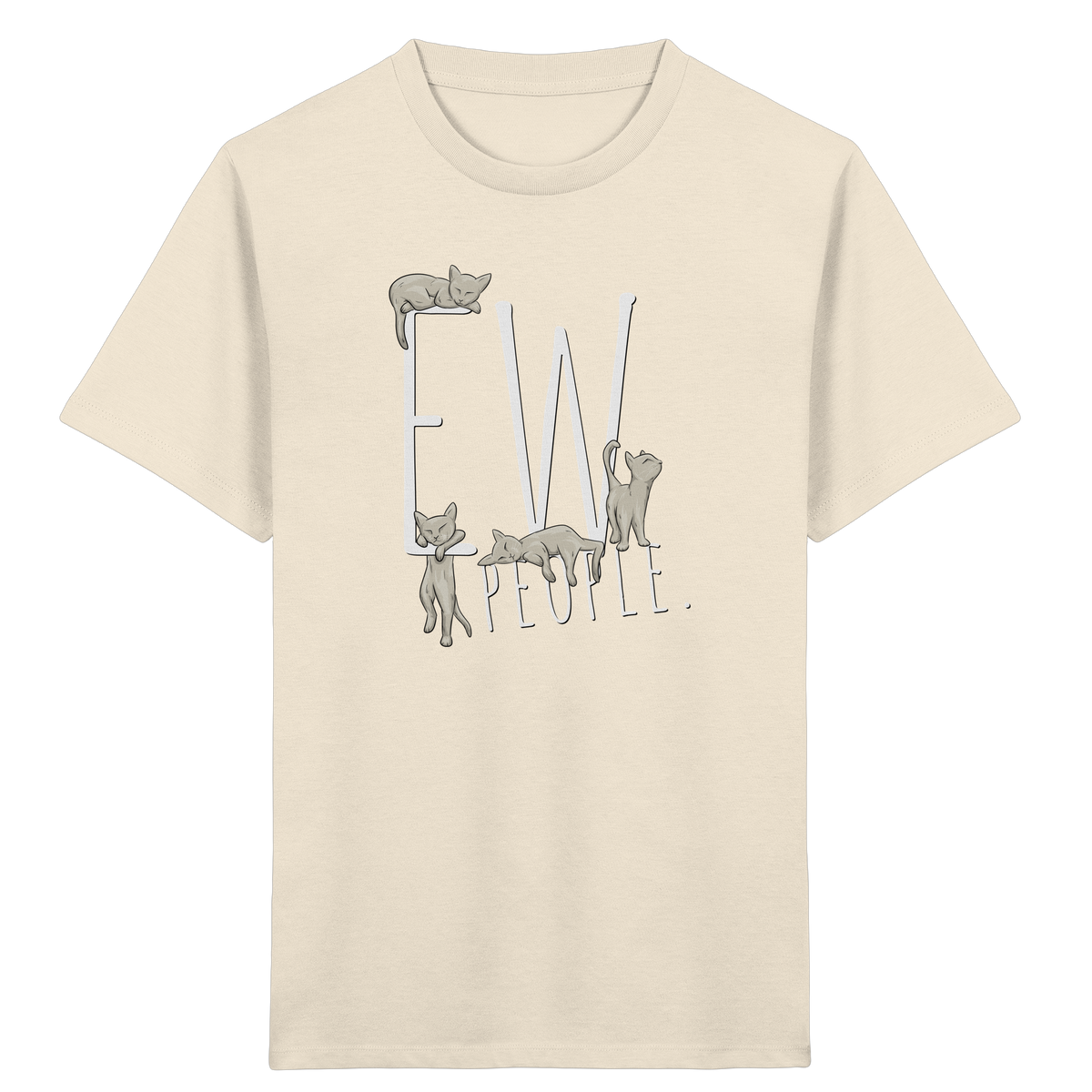 Ew, People. Sarkastische Katzen - Kids Organic Shirt