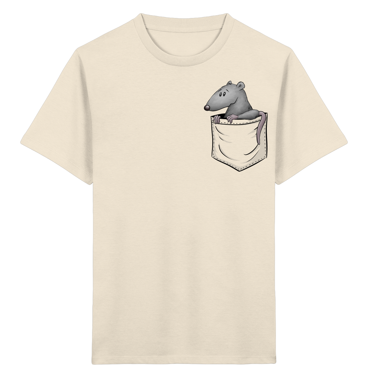 Kleine Ratte in der Tasche - Kids Organic Shirt