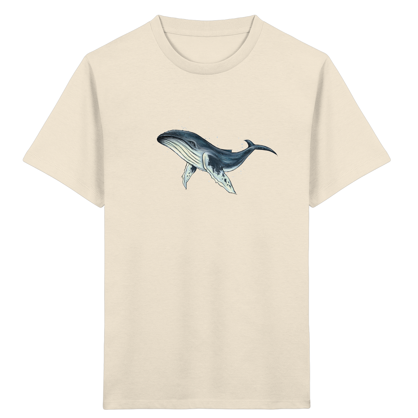 Tiefsee Ozean-Riese Buckelwal - Kids Organic Shirt