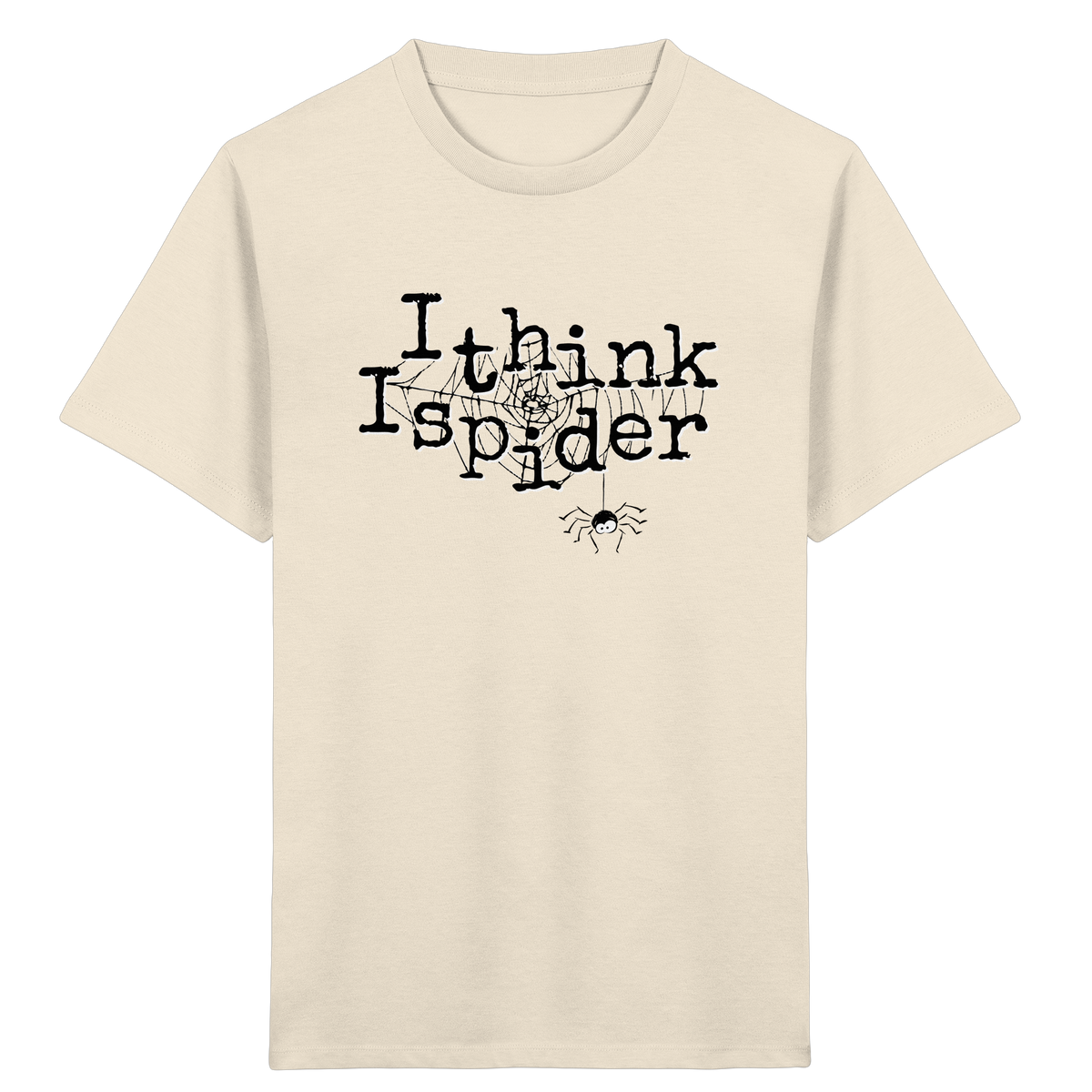 I think I spider - Spinne - Kids Organic Shirt