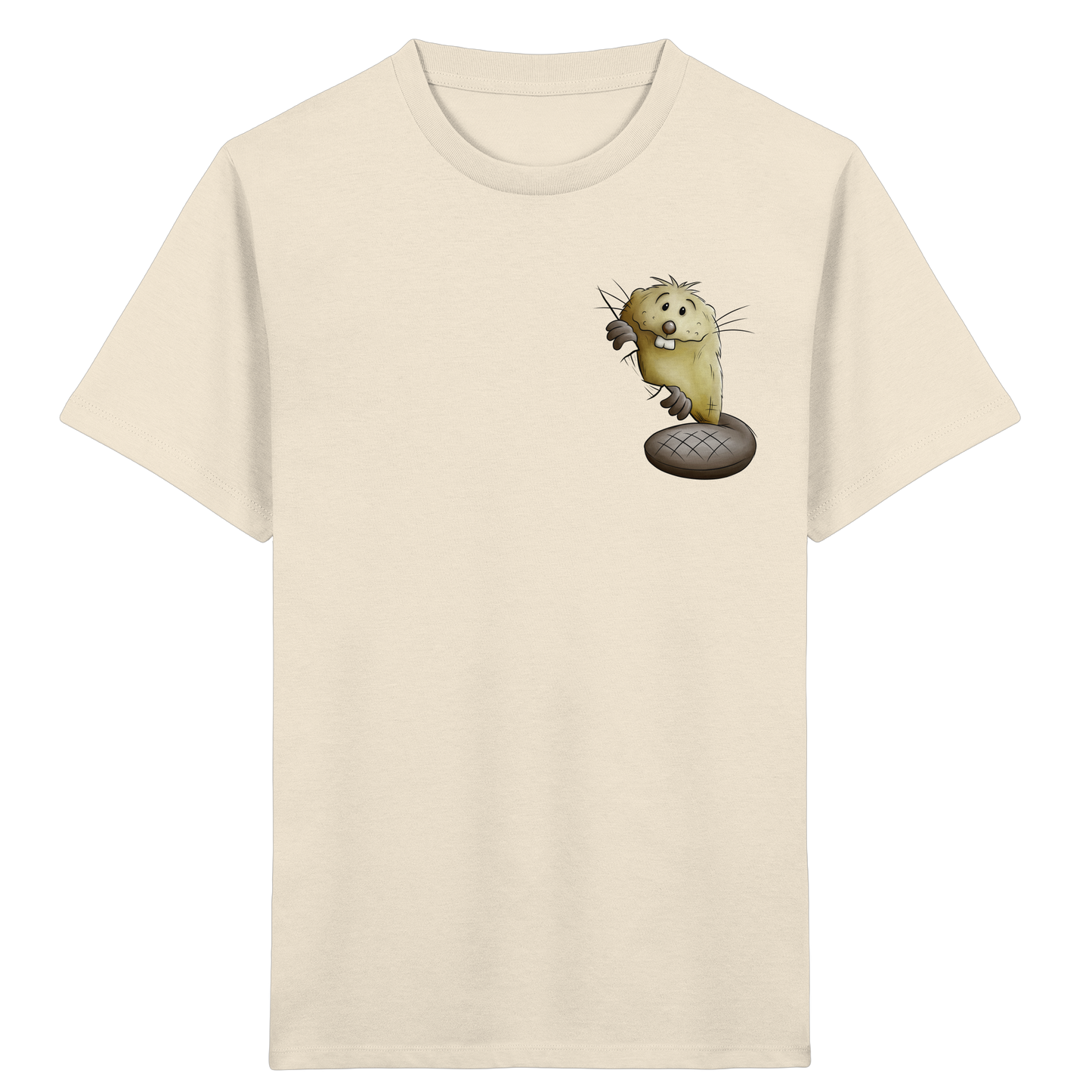 Lustiger frecher Biber - Kids Organic Shirt
