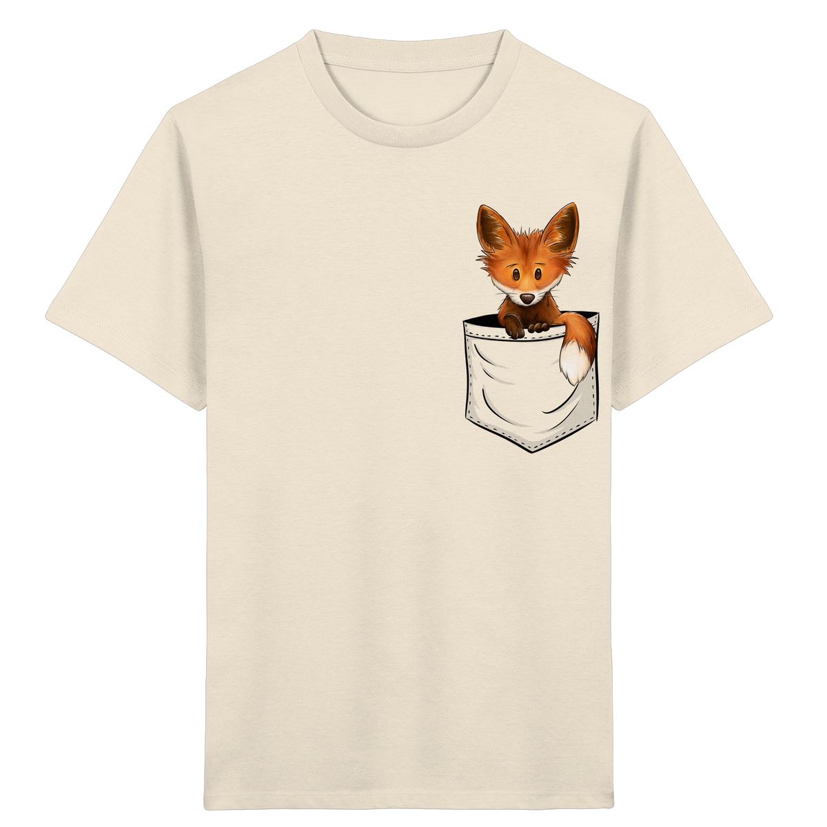 Funky Fuchs in der Tasche - Kids Organic Shirt