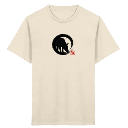 Zen Tapir im japanischen Enso Kreis - Kids Organic Shirt