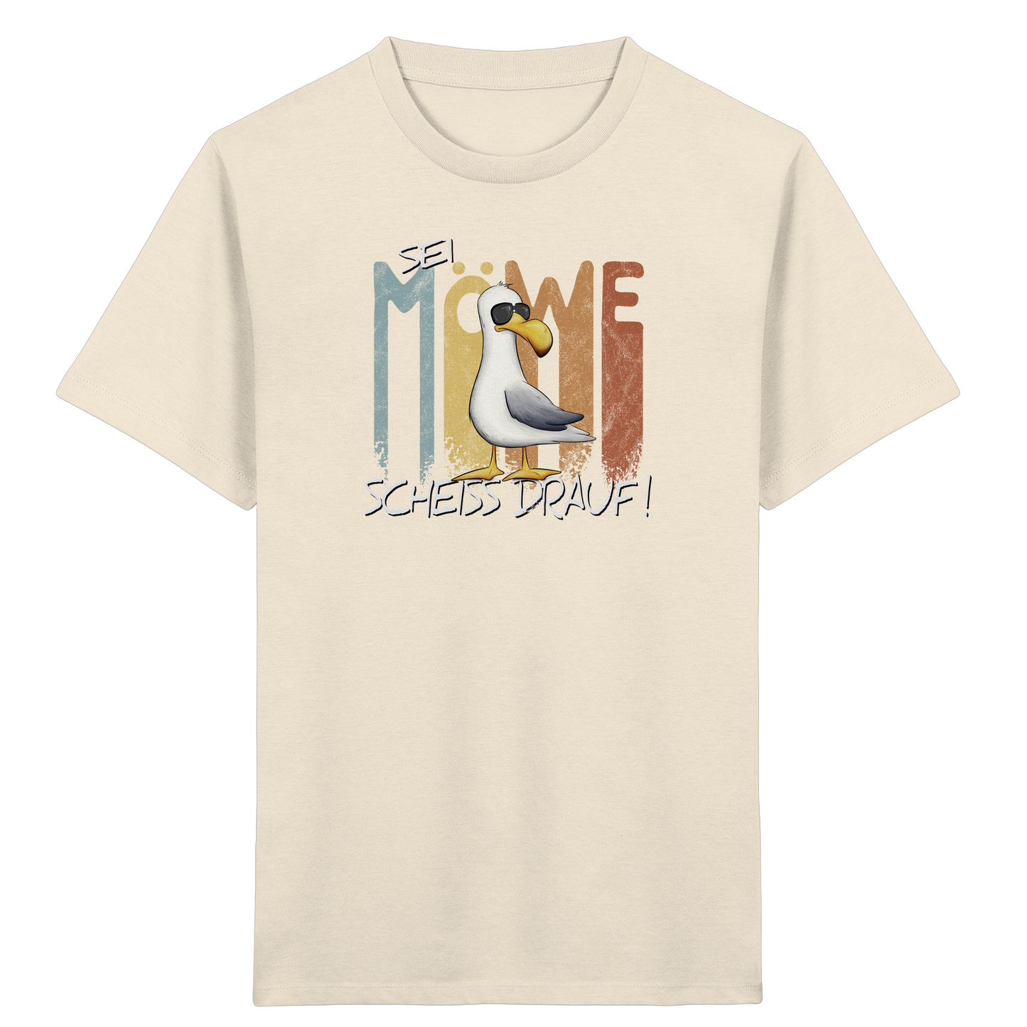 Sei Möwe Scheiß Drauf  - Kids Organic Shirt