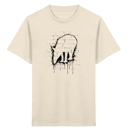 Urban Street Art Tapir Silhouette - Kids Organic Shirt