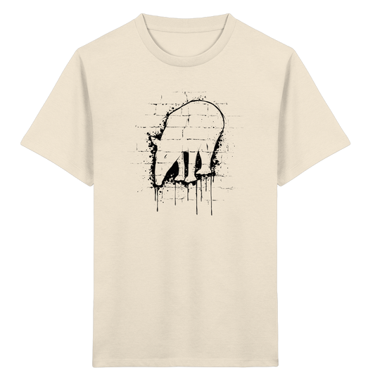 Urban Street Art Tapir Silhouette - Kids Organic Shirt