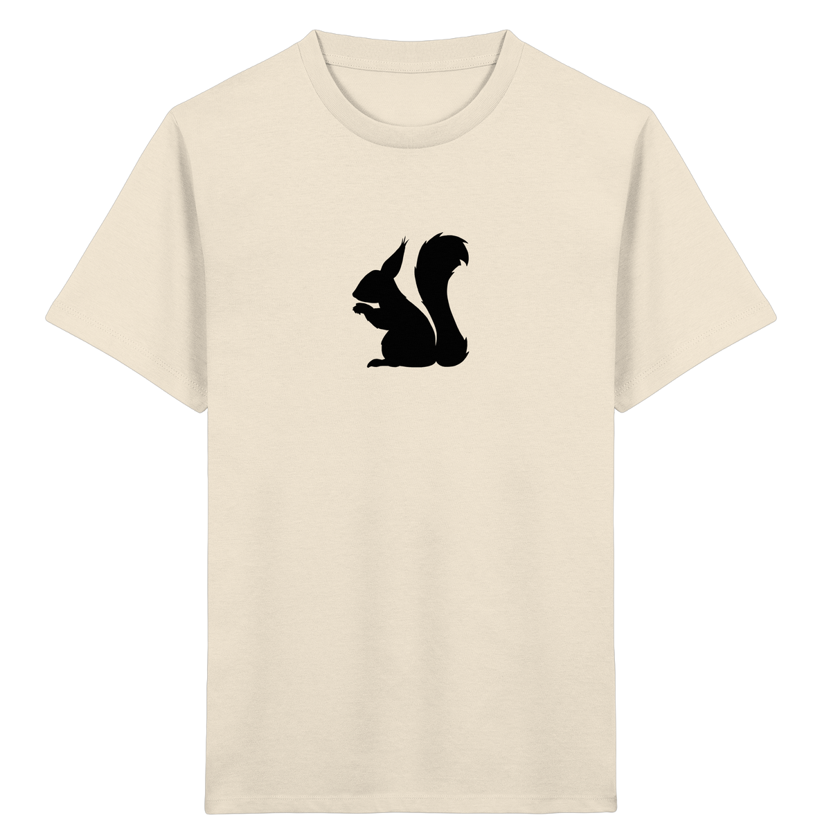 Eichhörnchen Silhouette - Kids Organic Shirt