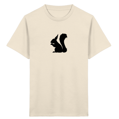Eichhörnchen Silhouette - Kids Organic Shirt