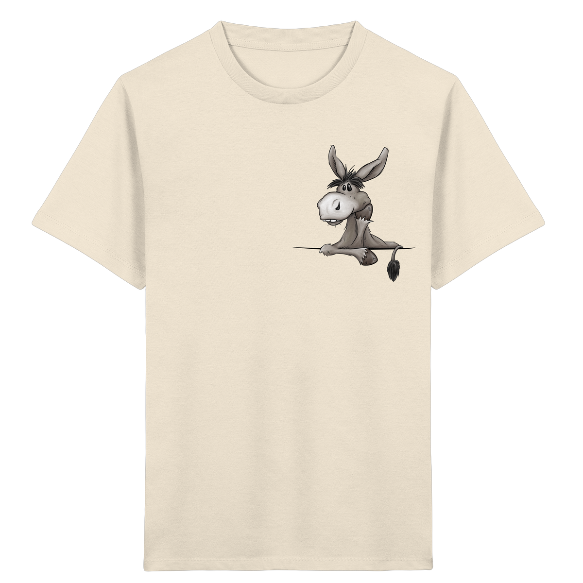 Lustiger lässiger Esel - Kids Organic Shirt