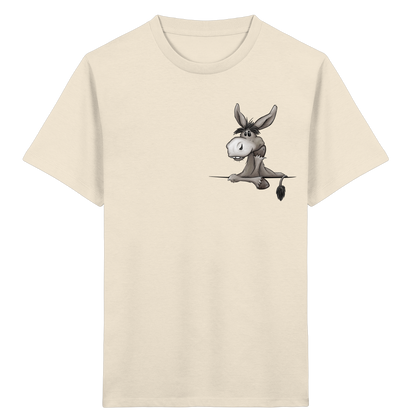 Lustiger lässiger Esel - Kids Organic Shirt