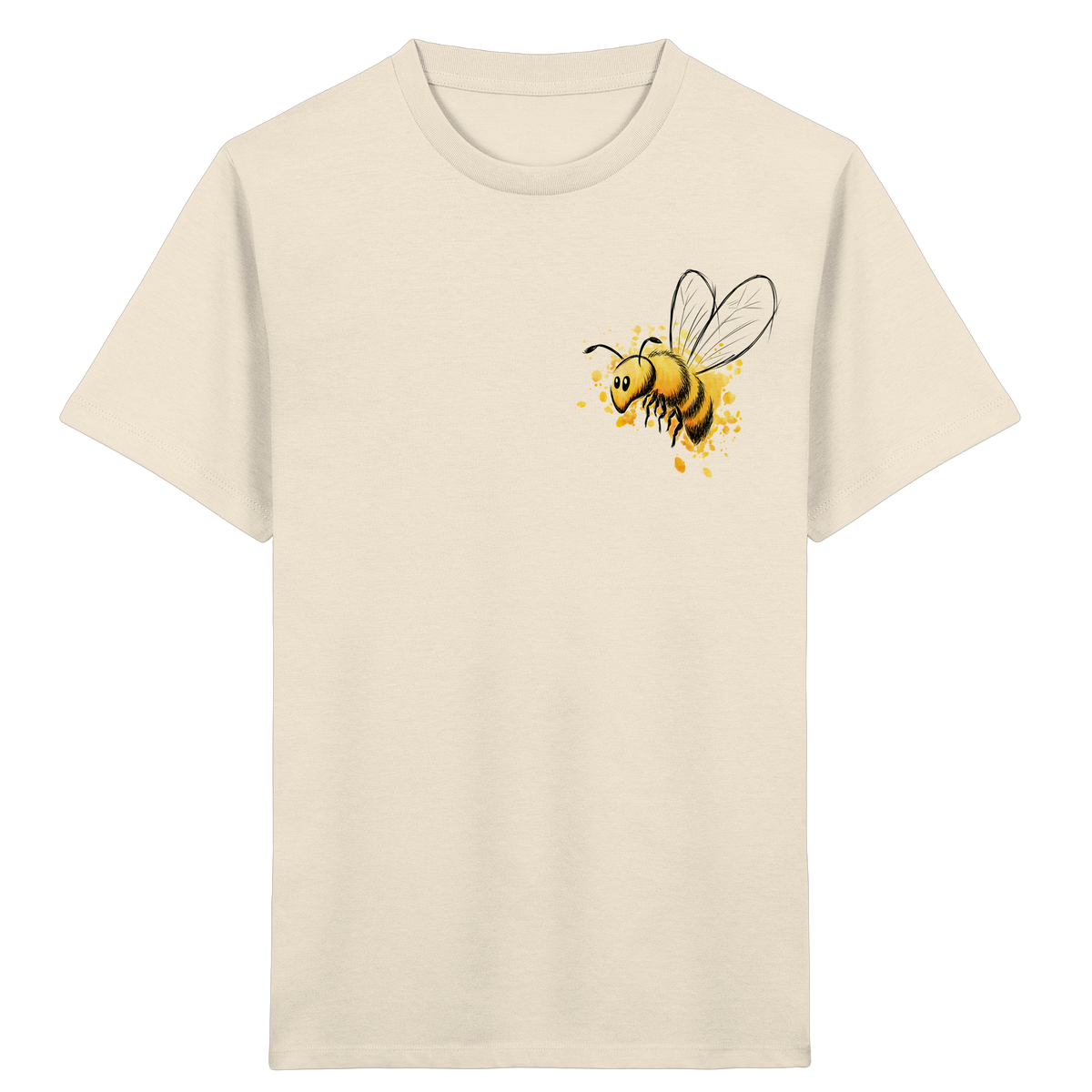 Lässige kleine Honig-Biene - Kids Organic Shirt