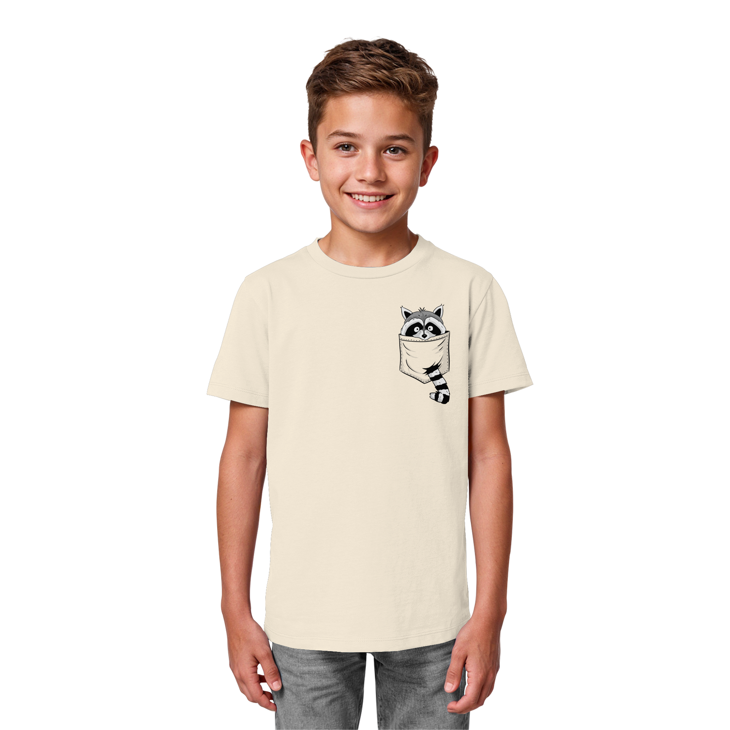 Waschbär in Deiner Tasche - Kids Organic Shirt