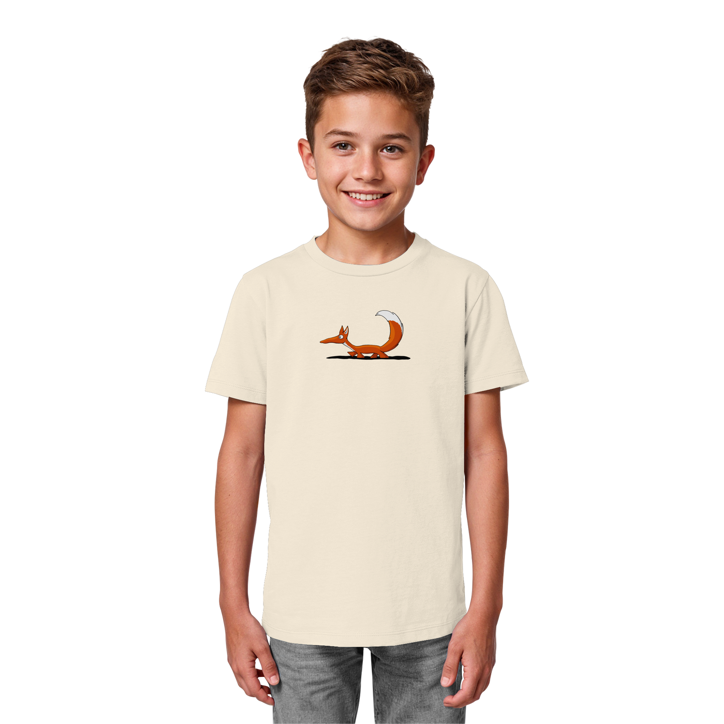 Lässiger cooler Fuchs | Mr. Fox, der Schleicher - Kids Organic Shirt
