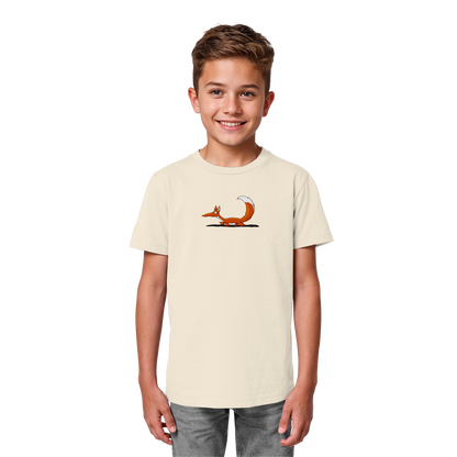 Lässiger cooler Fuchs | Mr. Fox, der Schleicher - Kids Organic Shirt