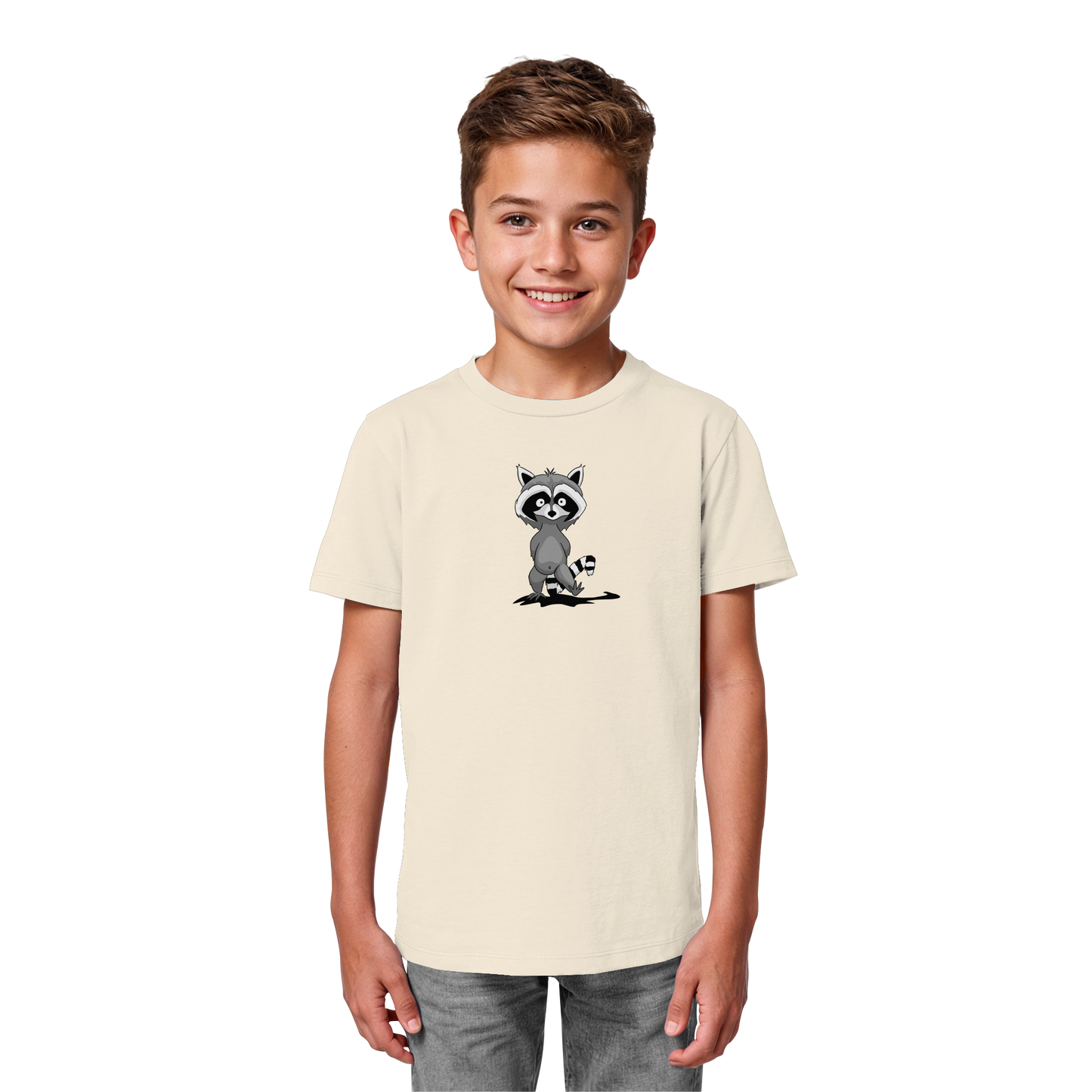 Frecher kleiner Waschbär - Kids Organic Shirt