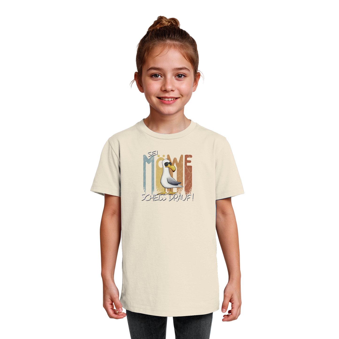 Sei Möwe Scheiß Drauf  - Kids Organic Shirt