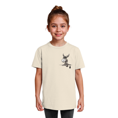 Lustiger lässiger Esel - Kids Organic Shirt