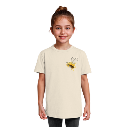 Lässige kleine Honig-Biene - Kids Organic Shirt